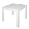 Table Fairford -Mobilier De Maison esstisch fairford matt weiss 80 x 80 cm 4776068