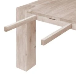 Table George -Mobilier De Maison esstisch george eiche massiv eiche hell 180 x 100 cm 3944132