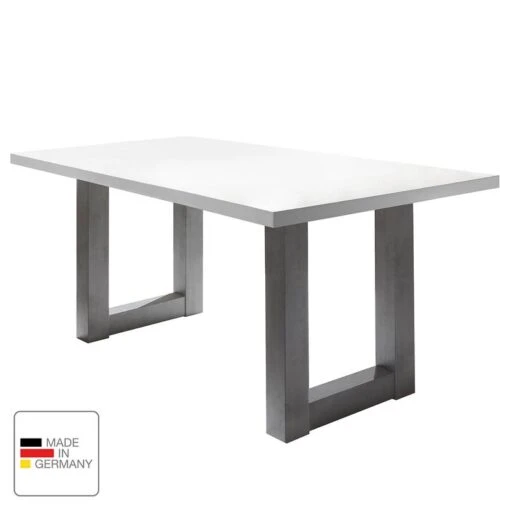 Table Leeton II -Mobilier De Maison esstisch leeton ll matt weiss 160 x 90 cm 4800692