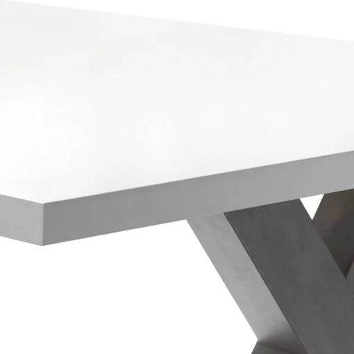 Table Leeton III -Mobilier De Maison esstisch leeton lll matt weiss 200 x 100 cm 4775520