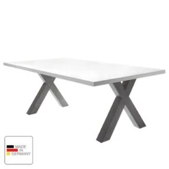 Table Leeton III -Mobilier De Maison esstisch leeton lll matt weiss 200 x 100 cm 4800876