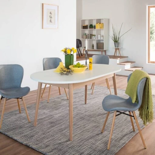 Table Extensible LINDHOLM Ovale -Mobilier De Maison esstisch lindholm mit ausziehfunktion v eiche teimassiv 170 x 90 cm 4136336