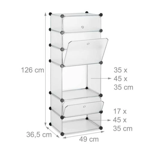 Meuble à Chaussures Avec 6 Casiers -Mobilier De Maison f4c4da72acd343a18f897b06fb373517