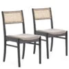 Pack De 2 Chaises Vilma Bois Massif -Mobilier De Maison f4d138d422c644b8a7fbd6388a5a290f