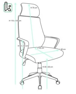 KAYELLES Fauteuil Bureau FAMA+ -Mobilier De Maison f6b4565fc547455eb2d6431f16f92e1e