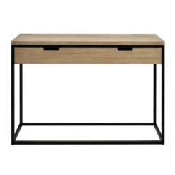 Console Avec Tiroir Icub 35x120cm Noir -Mobilier De Maison f865b49c4d3c44d08ae3199e30df0b6e