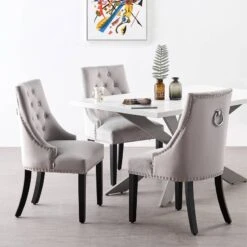 4 Chaises De Salle à Manger Windsor -Mobilier De Maison f9bbb105efc948e58f59bac1132bcfae