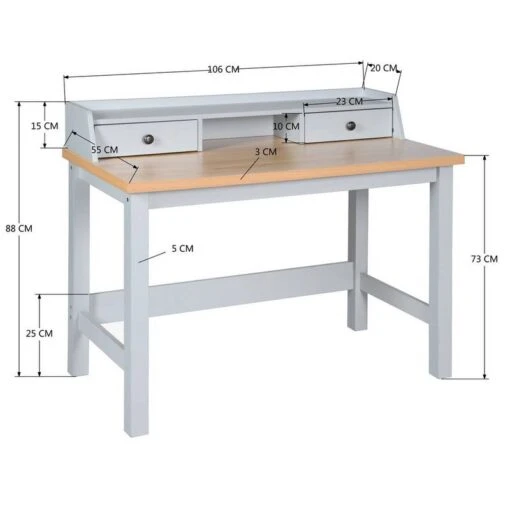 Bureau HONANI -Mobilier De Maison f9d89714111247cebc985f41d3843ed5