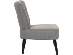 Fauteuil En Tissu Zoé - 1 Place - Gris -Mobilier De Maison faeb43da57784071bf36bc5247a158b3