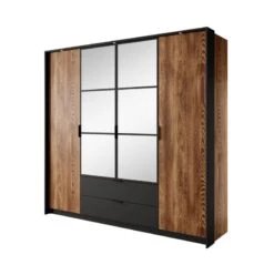 Armoire à Portes Battantes MILTON LED -Mobilier De Maison fb9da6a3fdda48aaab8e54e1955f9f0a