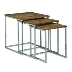 Table Gigogne Lot De 3 Bois -Mobilier De Maison fba38522782943dcafb99a512264ca90