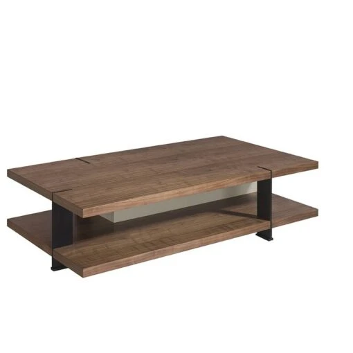 Table Basse Rectangulaire En Noyer -Mobilier De Maison fda2022037a5406a9ef3ed1a81f6c53d