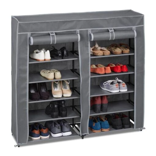 Meuble à Chaussures Tissu -Mobilier De Maison fdd4917cb6d547c29378228edb59533e