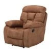 Fauteuil Relax Hankey -Mobilier De Maison fernsehsessel hankey mit relaxfunktion microfaser hellbraun 3861132