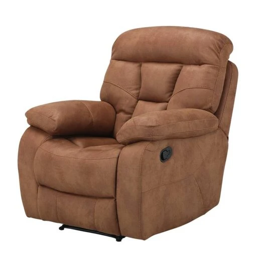 Fauteuil Relax Hankey -Mobilier De Maison fernsehsessel hankey mit relaxfunktion microfaser hellbraun 3861132