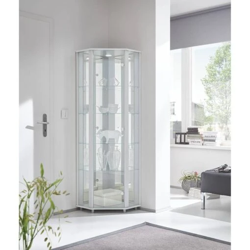 Vitrine D'angle Amalia I -Mobilier De Maison fif vitrinen led 18 05 2017 4921952