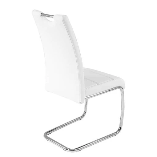 Chaise Cantilever La Paz -Mobilier De Maison freischwinger la paz 2er set kunstleder weiss 473213