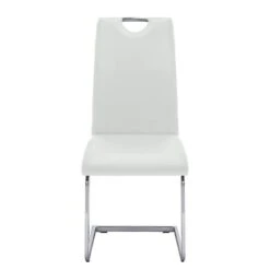 Chaise Cantilever Pasala -Mobilier De Maison freischwinger pasala 2er set kunstleder weiss 3995372