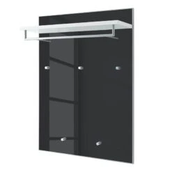 Panneau Porte-manteaux Alavere IV -Mobilier De Maison garderobenpaneel alavere iv anthrazit weiss 3757692