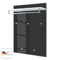 Panneau Porte-manteaux Alavere IV -Mobilier De Maison garderobenpaneel alavere iv anthrazit weiss 4736216