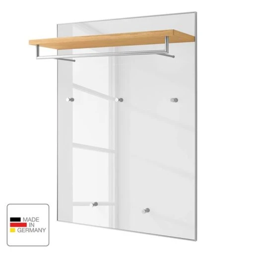 Panneau Porte-manteaux Alavere IV -Mobilier De Maison garderobenpaneel alavere iv weiss eiche bianco 4736228