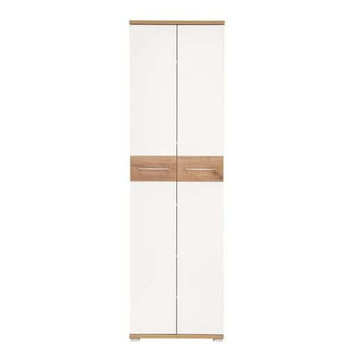 Armoire De Vestibule Nerola -Mobilier De Maison garderobenschrank nerola weiss eiche dekor 4245080