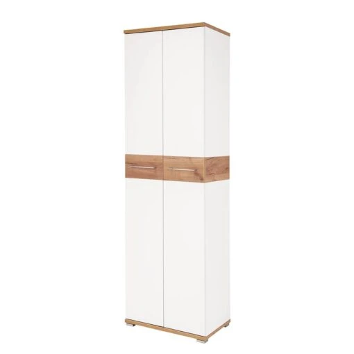 Armoire De Vestibule Nerola -Mobilier De Maison garderobenschrank nerola weiss eiche dekor 4245084