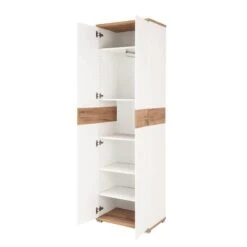 Armoire De Vestibule Nerola -Mobilier De Maison garderobenschrank nerola weiss eiche dekor 4245092