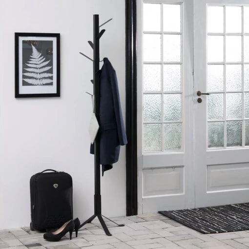 Porte-manteaux Felizitas -Mobilier De Maison garderobenstaender felizitas schwarz 4064928