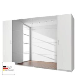 Armoire à Vêtements Lotto III -Mobilier De Maison kombischrank lotto iii alpinweiss 270 cm 4 tuerig ohne passepartoutrahmen 4755404