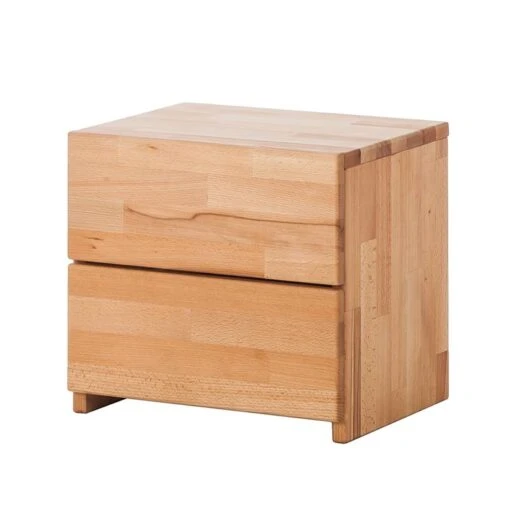 Table De Chevet WOOD II -Mobilier De Maison nachtkommode venus buche massiv geoelt 284372