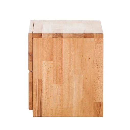 Table De Chevet WOOD II -Mobilier De Maison nachtkommode venus buche massiv geoelt 284373