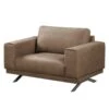 Fauteuil Ramilia -Mobilier De Maison polstergarnitur ramilia 3 2 1 antiklederlook congo grau 4882260