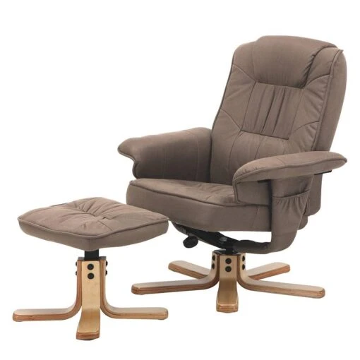 Fauteuil De Relaxation Canillo -Mobilier De Maison relaxsessel canillo i antiklederlook braun 5131176