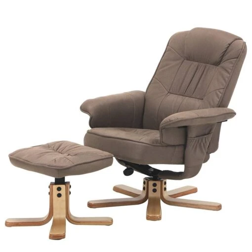 Fauteuil De Relaxation Canillo -Mobilier De Maison relaxsessel canillo i antiklederlook braun 5131184