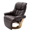 Fauteuil Relaxation Grunewald II -Mobilier De Maison relaxsessel grunewald ii echtleder kunstleder braun buche 1474006