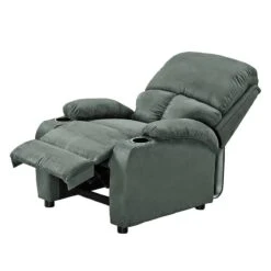 Fauteuil De Relaxation Norvell -Mobilier De Maison relaxsessel norvell microfaser dunkelgruen 4874228