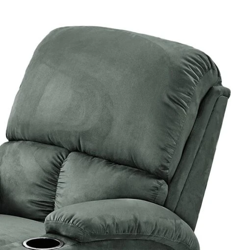 Fauteuil De Relaxation Norvell -Mobilier De Maison relaxsessel norvell microfaser dunkelgruen 4874236