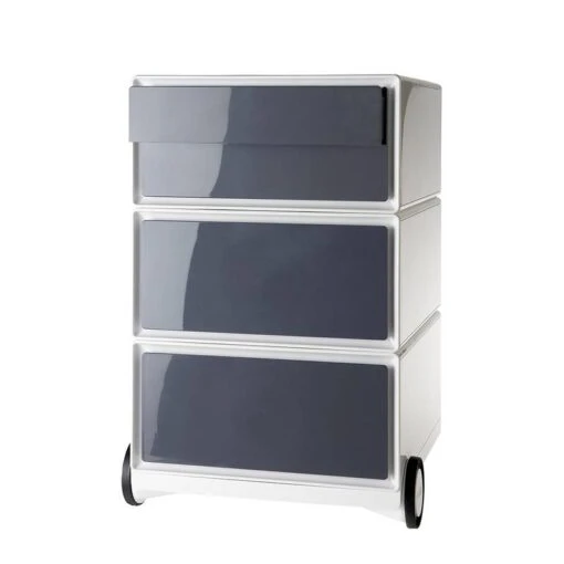 Caisson à Roulettes EasyBox II -Mobilier De Maison rollcontainer easybox ii weiss anthrazit 1595598