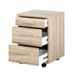 Caisson De Bureau Office Line -Mobilier De Maison rollcontainer office line eiche sonoma dekor 2917669