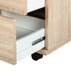 Caisson De Bureau Office Line -Mobilier De Maison rollcontainer office line eiche sonoma dekor 2917673