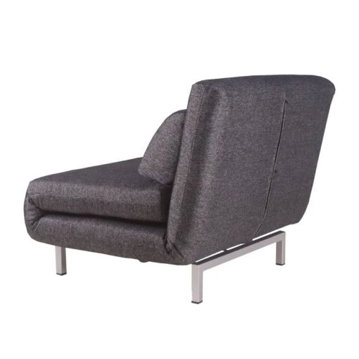 Fauteuil Convertible Copperfield Tissu -Mobilier De Maison schlafsessel copperfield webstoff stoff parsa grau schwarz 3943356