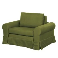 Fauteuil-lit Latina Country Avec Housse -Mobilier De Maison schlafsessel couvin webstoff avocado 4104636