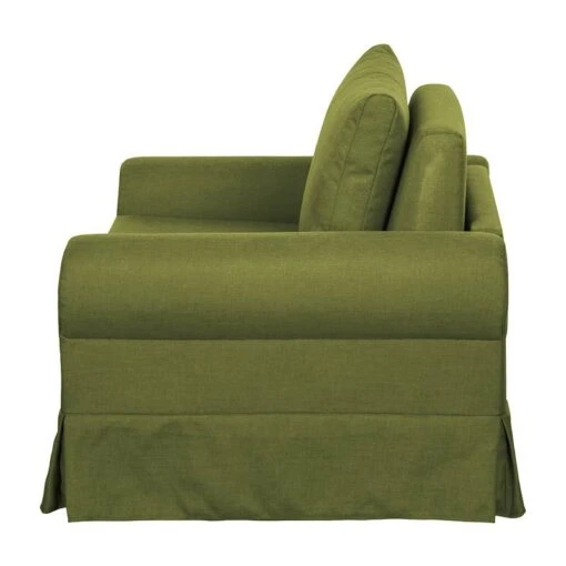 Fauteuil-lit Latina Country Avec Housse -Mobilier De Maison schlafsessel couvin webstoff avocado 4104648