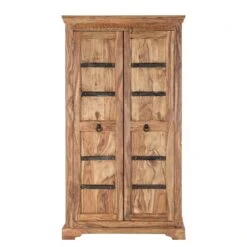 Armoire Bombay II -Mobilier De Maison schrank bombay sheesham massiv natur 1380611