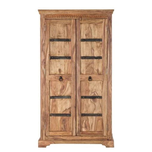 Armoire Bombay II -Mobilier De Maison schrank bombay sheesham massiv natur 1380611