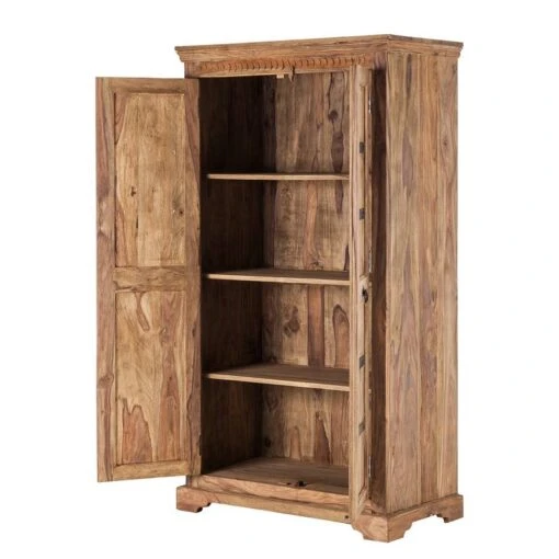 Armoire Bombay II -Mobilier De Maison schrank bombay sheesham massiv natur 1380613