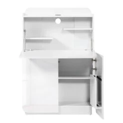 Secrétaire CU Culture MC -Mobilier De Maison schreibtisch cu culture mc hochglanz weiss weiss 4902308