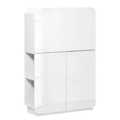 Secrétaire CU Culture MC -Mobilier De Maison schreibtisch cu culture mc hochglanz weiss weiss 4902324