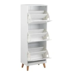 Meuble à Chaussures Nees -Mobilier De Maison schuhkipper nees weiss 4338652